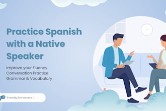 help you practice spanish with a native speaker