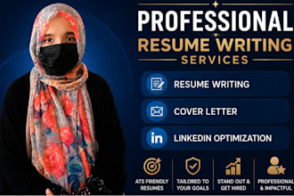 write and upgrade your resume, cv, cover letter, linkedin