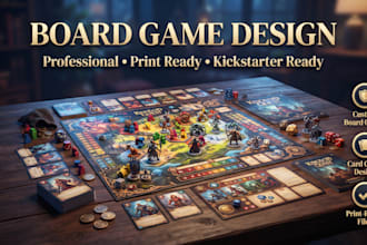 design custom board game card game board game design tabletop tcg board game art