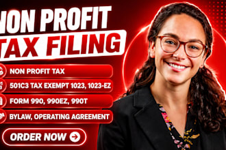 prepare and file nonprofit tax return form 990, 990ez, 990n