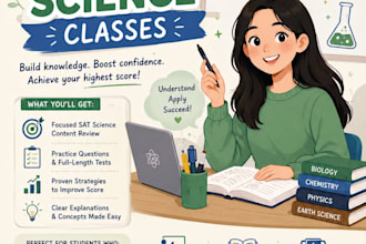 teach you biology, chemistry, and earth science