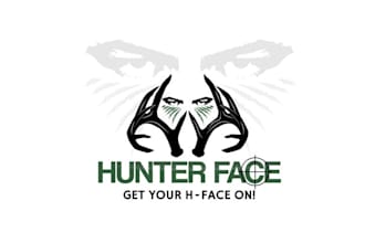 design magnificent clothing logo for hunter face