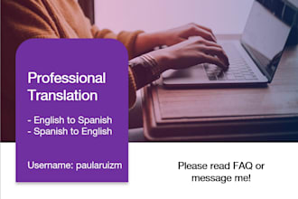 translate texts or documents accurately