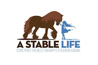 design confident classic logo for a stable life