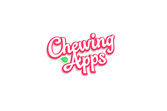 design mobile app publisher chewing apps logo