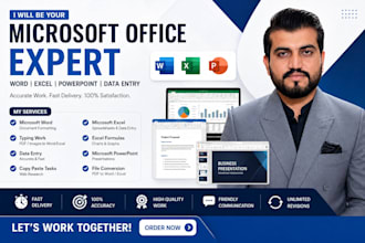 create professional powerpoint presentations and ms office documents