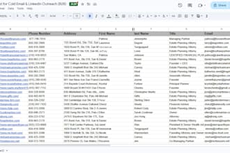 targeted b2b lead generation  email list cleaning