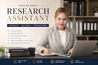 be your professional research assistant