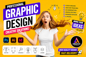 fix, recreate ai image, logo, convert into vector
