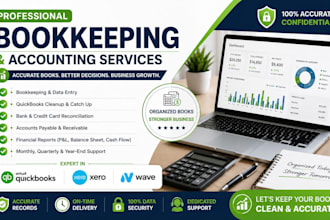do bank statement reconciliation and bookkeeping for you
