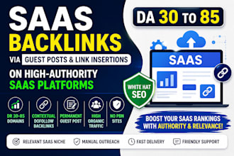 provide saas guest posts and saas link insertions on high da saas websites