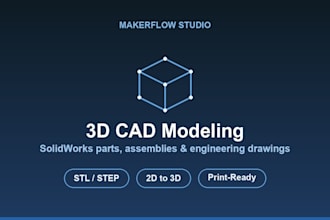 create 3d cad models, engineering drawings, or convert 2d to 3d