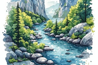 paint watercolor illustration and watercolor art