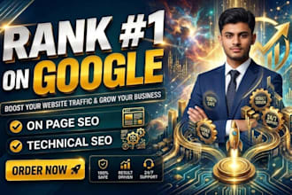 do onpage seo of wordpress shopify and custom code website for any niche