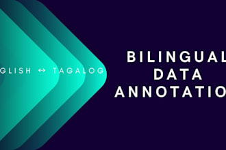 annotate data in english and tagalog