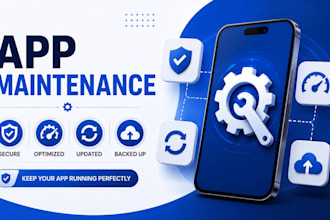 provide mobile app maintenance and bug fixing service