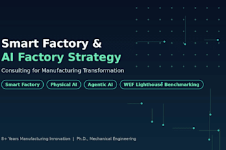 consult on smart factory and ai factory transformation strategy