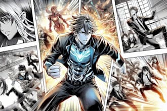 turn your script into professional manga comic pages