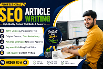 write SEO real estate blog posts, property descriptions,