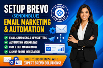 setup brevo sendinblue shopify klaviyo email marketing automation email template