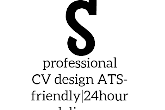 design professional modern CV and resume