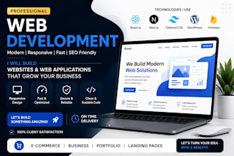 build custom websites and web application