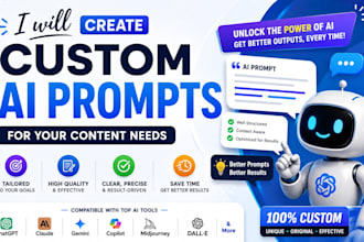 create custom ai prompts for your content needs