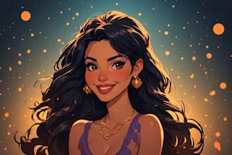 make yourself a disney cartoon portrait