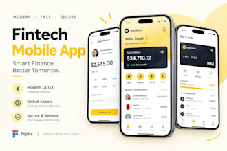 build fintech, banking and payment apps for ios and android