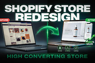design a high converting shopify store