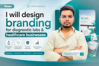 design branding for diagnostic labs and healthcare businesses