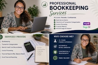 do bookkeeping and bank reconciliation