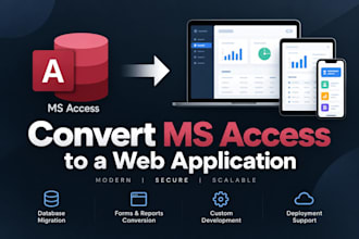 convert your ms access database into a modern web application