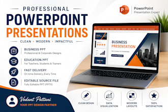 create professional powerpoint presentations for business and education