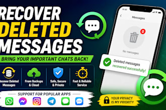 help recover deleted photos, videos, and messages from your own device