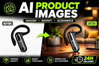 create professional ai product images for ecommerce brands