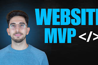 create your website mvp
