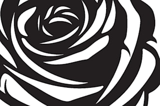 create floral tattoo design