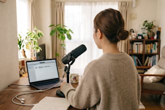 record a natural native japanese voice over