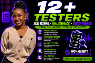 provide 12 testers closed testing app testing 20 testers google play testers
