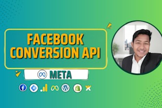 setup facebook conversion API and server side tracking