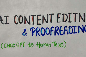 edit, proofread and humanize your ai content