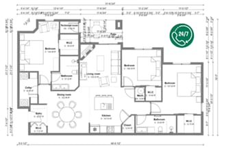 draw 2d floor plans and elevations for your homes in autocad