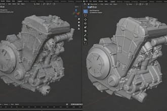 do 3d scan to cad reverse engineering stl to step and solidwork modeling