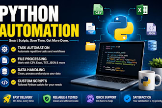 write python scripts and automate tasks