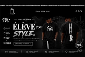 design clothing store fashion store clothing website pod, clothing brand website