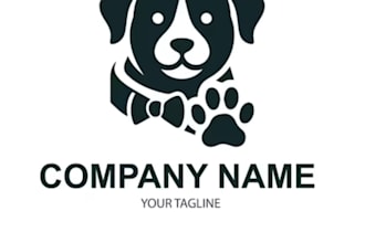design animal dog pet care veterinary logo