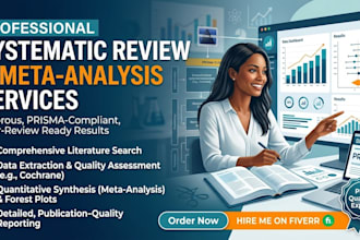 do a rigorous prisma compliant systematic review and meta analysis