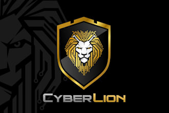 design a modern crypto, cyber security and tech logo