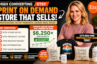 etsy print on demand setup etsy seo listing printify printful etsy pod listing